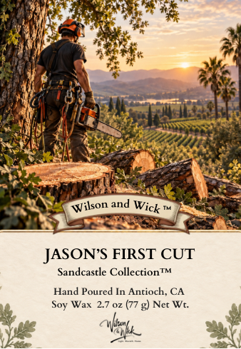 The wax melt cover for Jason’s First Cut