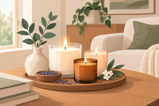 A Curated Candle Scent Experience at Home