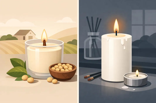 Soy Versus Paraffin Candles: Which Fits Your Home?