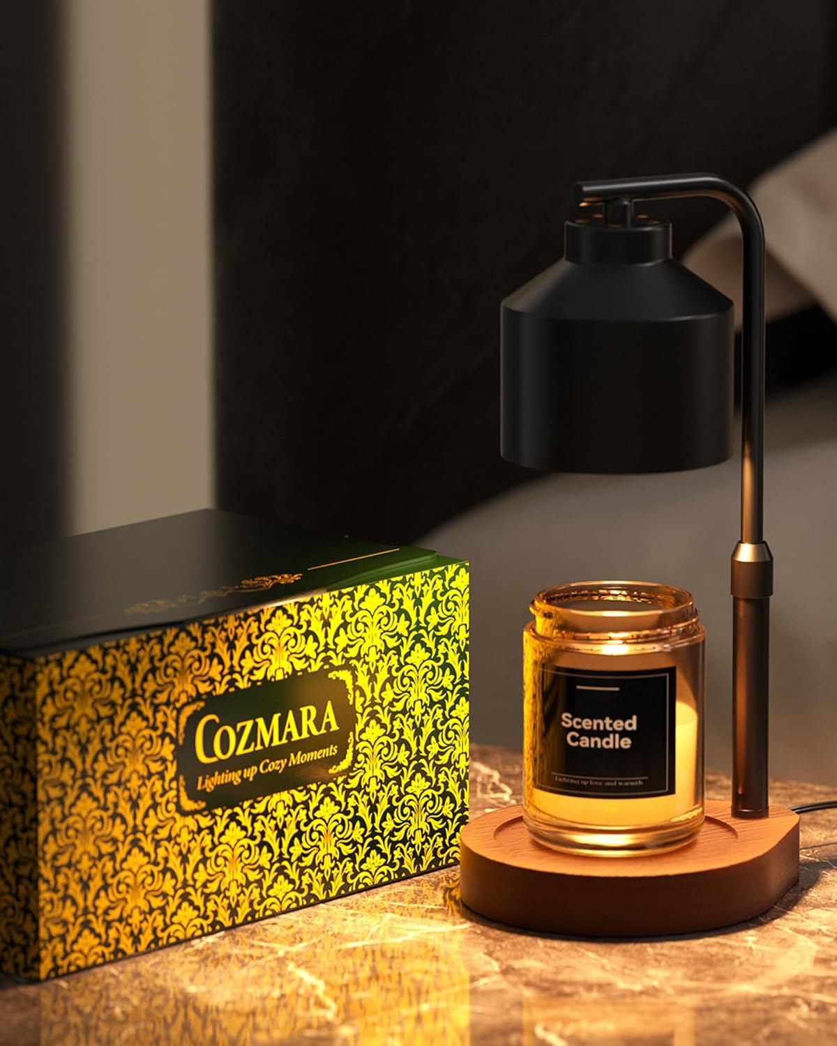 Cozmara Candle Warmer Lamp with Timer, Home Decor Birthday Gifts for Women